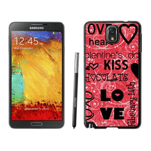 Valentine Kiss Love Samsung Galaxy Note 3 Cases DYT - Click Image to Close